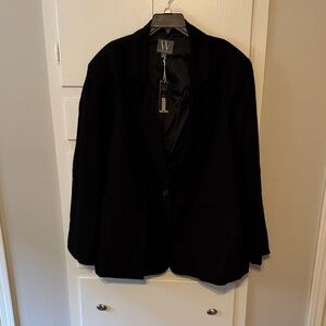 Worthington Classic Black Blazer 4X NWT